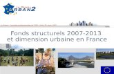 Fonds structurels 2007-2013  et dimension urbaine en France