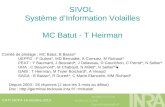 SIVOL  Système d’Information Volailles MC Batut - T Heirman