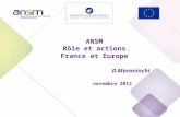 ANSM Rôle et actions France et Europe D.Maraninchi novembre 2013
