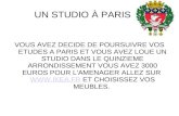 UN STUDIO  À  PARIS