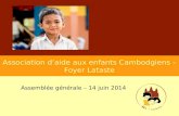 Association d’aide aux enfants Cambodgiens – Foyer Lataste