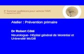 Atelier : Prévention primaire Dr Robert Côté