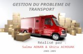 GESTION DU PROBLEME DE TRANSPORT