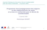 Journée Politique de Sécurité & Décret Confidentialité ARH de Poitou-Charentes -  23 janvier 2009