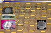 Contribution de APC au développement de matrices de bolomètres