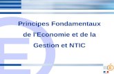 Principes Fondamentaux de l'Economie et de la Gestion et NTIC