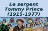 Le sergent Tommy Prince (1915-1977 )