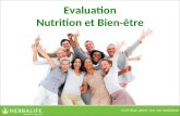 Evaluation Nutrition et Bien-être