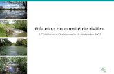 Réunion du comité de rivière À Châtillon-sur-Chalaronne le 19 septembre 2007