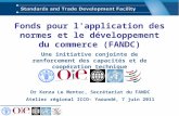 Fonds pour l'application des normes et le développement du commerce (FANDC)