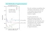 XI) Méthodes d’approximation