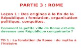PARTIE 3 : ROME
