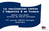 La vaccination contre l’hépatite B en France
