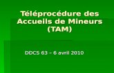 Téléprocédure des Accueils de Mineurs (TAM)
