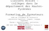 Liaisons écoles – collèges dans le département des Hautes- Pyrénées Formation de formateurs