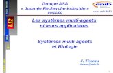 Systèmes multi-agents et Biologie