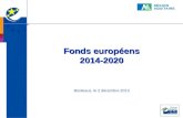 Fonds européens 2014-2020 Bordeaux, le 2 décembre 2013