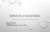 Services d’assistance