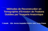 Méthodes de Reconstruction en Tomographie d’Emission de Positons Guidées par l’Imagerie Anatomique