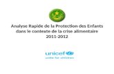 Analyse Rapide de la Protection des Enfants dans le contexte de la crise alimentaire 2011-2012