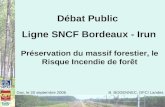 Débat Public  Ligne SNCF Bordeaux - Irun