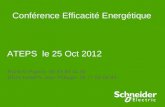 Conférence Efficacité Energétique