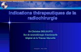 Indications thérapeutiques de la radiochirurgie