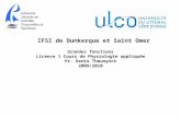 Grandes fonctions Licence 1 Cours de Physiologie appliquée Pr. Denis Theunynck 2009/2010