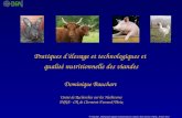 Dominique Bauchart  Unité de Recherches sur les Herbivores INRA - CR de Clermont-Ferrand/Theix