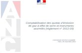 Commission de droit comptable  Paris, 20 novembre 2012