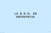 LA D.R.H. EN ENTREPRISE