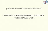 JOURNEE  DE  FORMATION OCTOBRE  2012