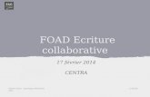 FOAD Ecriture collaborative