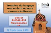 Troubles du langage oral et écrit et leurs causes cérébrales