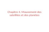 Chapitre 4. Mouvement des satellites et des planètes