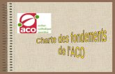 Charte des fondements de l'ACO