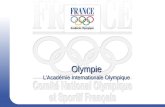 Olympie L’Académie Internationale Olympique