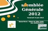 ssemblée Générale  2012