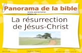 La résurrection  de Jésus-Christ