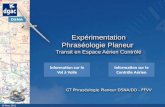 Expérimentation Phraséologie Planeur  Transit en Espace Aérien Contrôlé