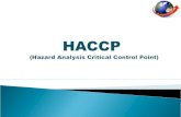 HACCP (Hazard Analysis Critical Control Point)