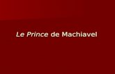 Le Prince  de Machiavel
