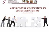 Gouvernance et structure de la sécurité sociale ( Bruxelles,06/05/2011 )