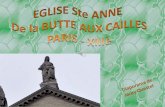EGLISE Ste ANNE  De la BUTTE AUX CAILLES PARIS -  XIIIè
