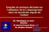 Dr. Véronique Le Cam-Duchez Dr Jeanne-Yvonne Borg Dr. Brigitte Pautard