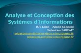 Analyse et Conception des Systèmes d’Informations