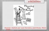BUDGET STAGIAIRES