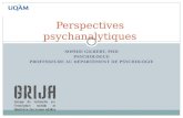 Perspectives psychanalytiques