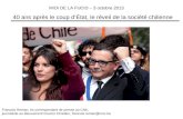 40 ans après le coup d’État, le réveil de la société chilienne