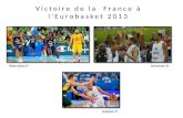 Victoire de la  France à l' Eurobasket  2013